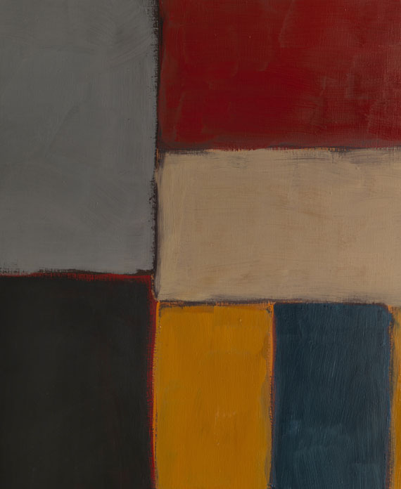 Sean Scully - Blue Yellow Figure - 