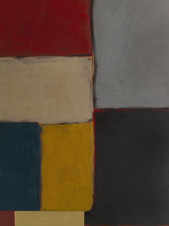 Sean Scully - Blue Yellow Figure - 