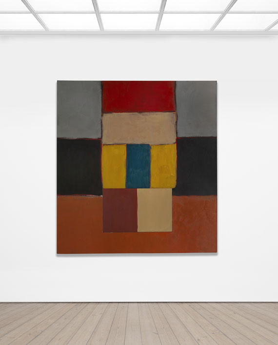 Sean Scully - Blue Yellow Figure - 