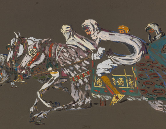 Wassily Kandinsky - Reiter (Arabische Reiter) - 