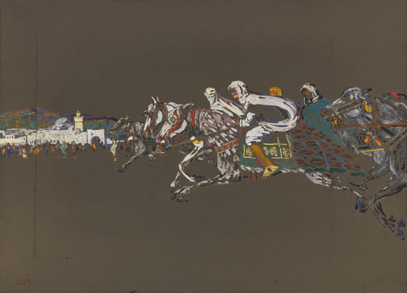 Wassily Kandinsky - Reiter (Arabische Reiter)