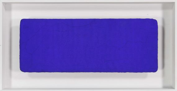 Yves Klein - Monochrome bleu sans titre - Frame image