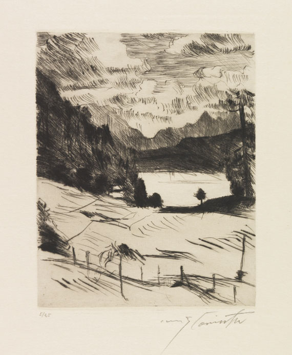 Lovis Corinth - Am Walchensee - 