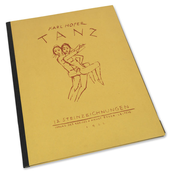 Karl Hofer - Tanz. 12 Steinzeichnungen - 