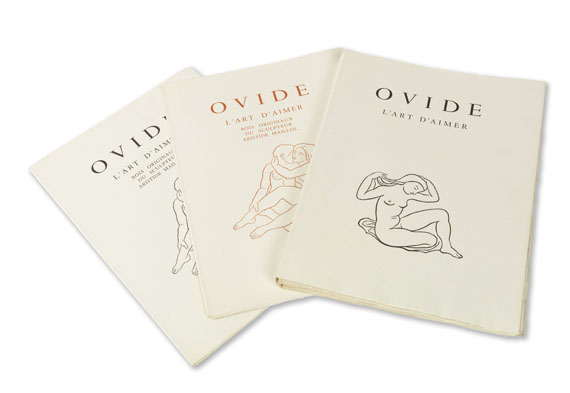 Aristide Maillol - Ovid, L'art d'aimer. Exemplaire d'artiste - 