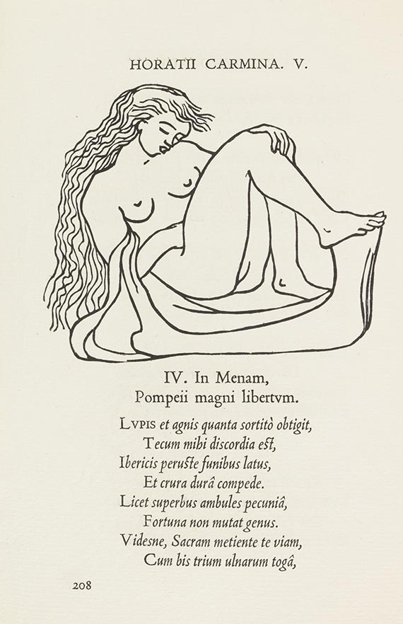 Aristide Maillol - Horaz, Odes - 