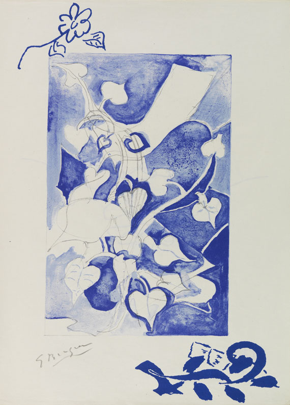 Georges Braque - J. Paulhan, Les paroles transparentes - 