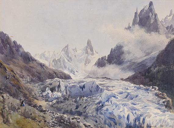 Glacier des Bois,..., 1869