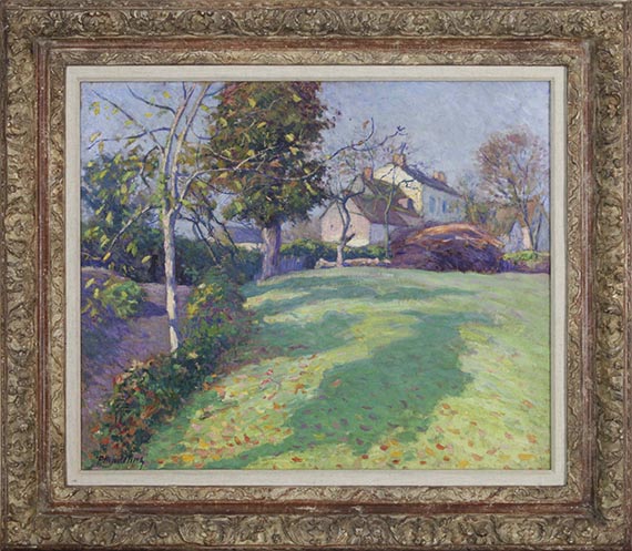 Paul Madeline - Im Garten - Frame image