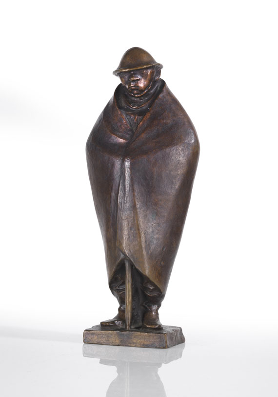 Ernst Barlach - Der Mann mit dem Mantel - 