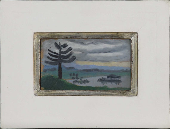 Gabriele Münter - Abend am See - Frame image