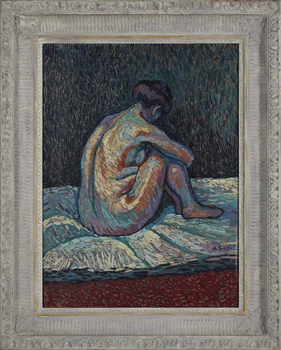 Arthur Segal - Rückenakt - Frame image