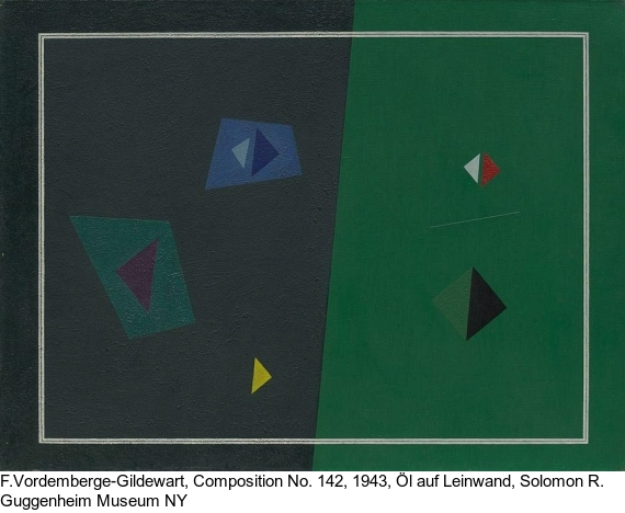 Friedrich Vordemberge-Gildewart - Composition no 141 - 