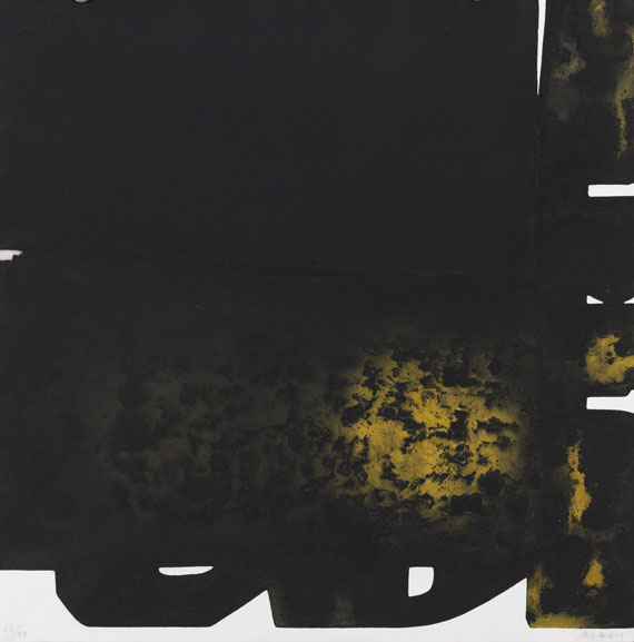 Pierre Soulages - Eau-forte XXII