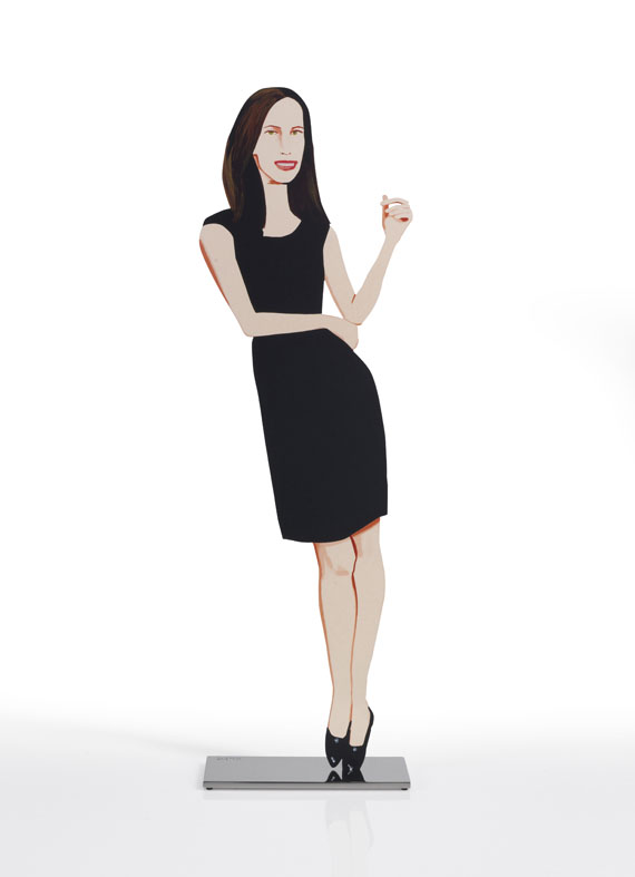 Alex Katz - Black Dress 2 (Cecily), Black Dress 5 (Ulla) und Black Dress 9 (Christy)