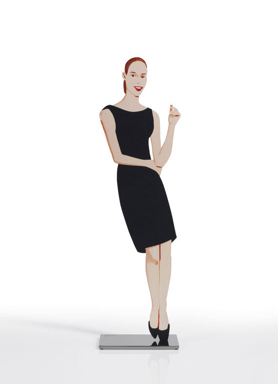 Alex Katz - Black Dress 2 (Cecily), Black Dress 5 (Ulla) und Black Dress 9 (Christy)