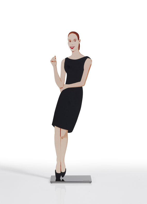 Alex Katz - Black Dress 2 (Cecily), Black Dress 5 (Ulla) und Black Dress 9 (Christy) - 