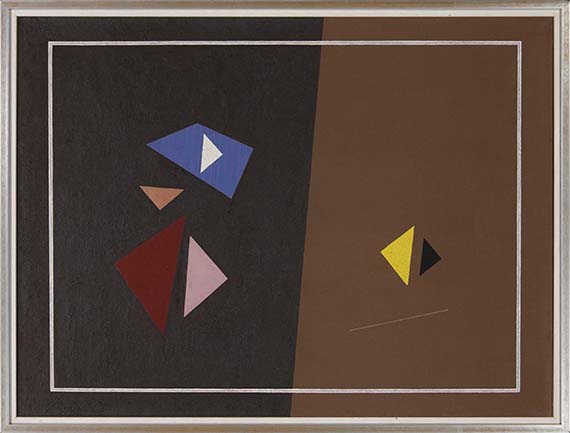 Friedrich Vordemberge-Gildewart - Composition no 141 - Frame image