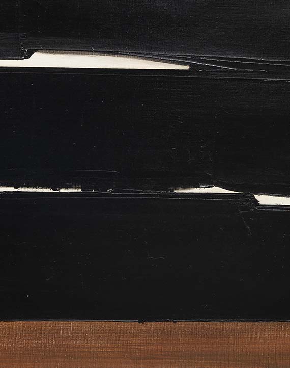 Pierre Soulages - Peinture 54 x 73 cm, 26 septembre 1981