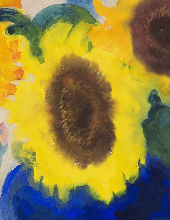 Emil Nolde - Sonnenblumen