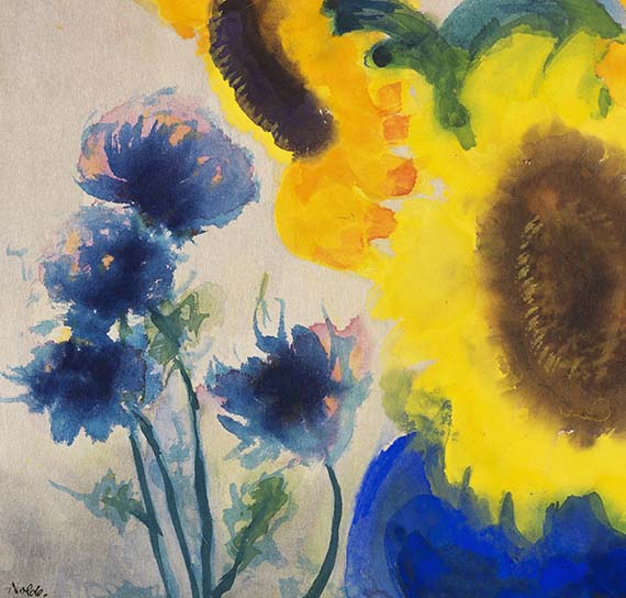 Emil Nolde - Sonnenblumen - 