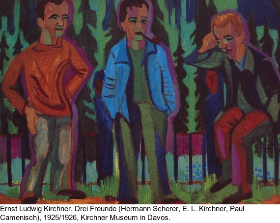 Ernst Ludwig Kirchner - Ringer - 