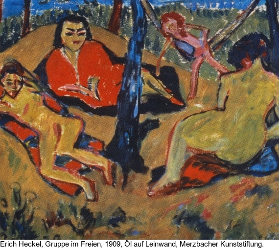 Erich Heckel - Fränzi mit Decke - 