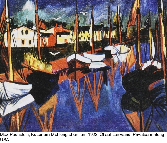 Hermann Max Pechstein - Fischerkutter - 