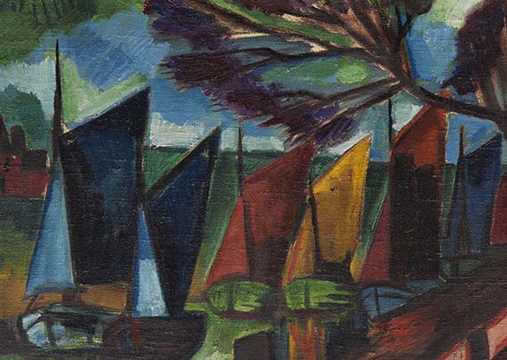 Hermann Max Pechstein - Fischerkutter - 