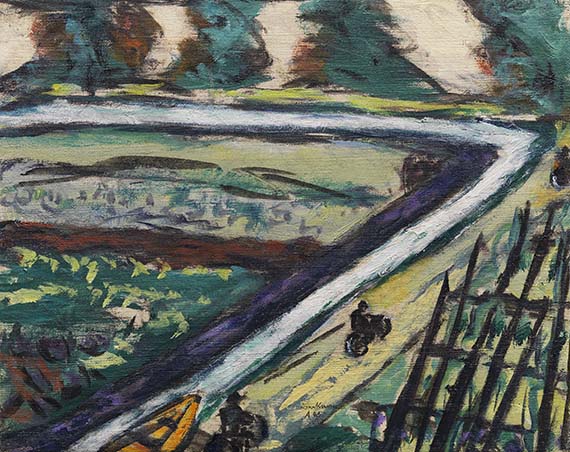 Max Beckmann - Holländischer Radfahrweg - 