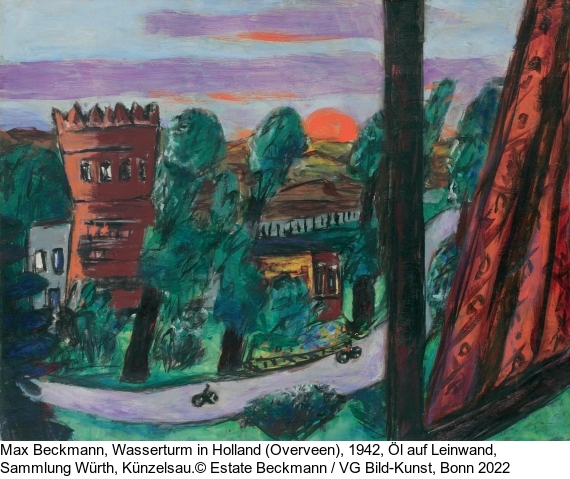 Max Beckmann - Holländischer Radfahrweg - 