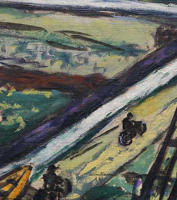 Max Beckmann - Holländischer Radfahrweg