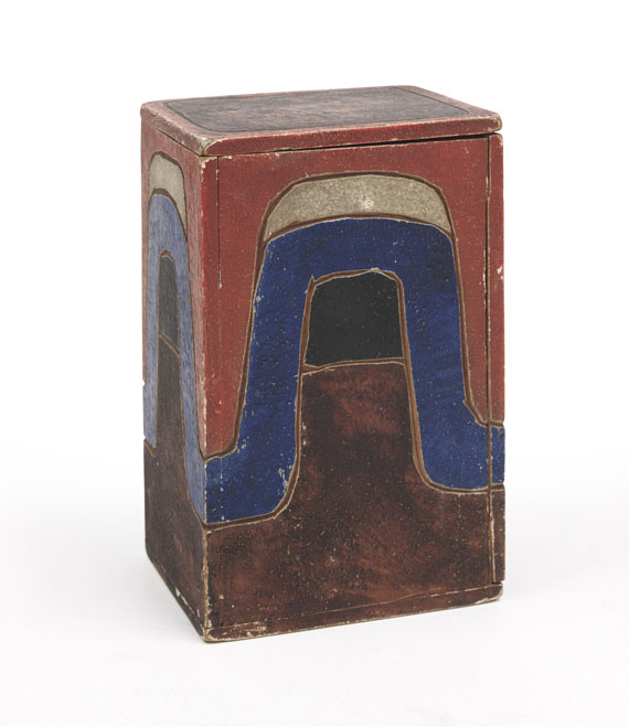 Karl Schmidt-Rottluff - Holzkästchen ("Steilkasten") - 