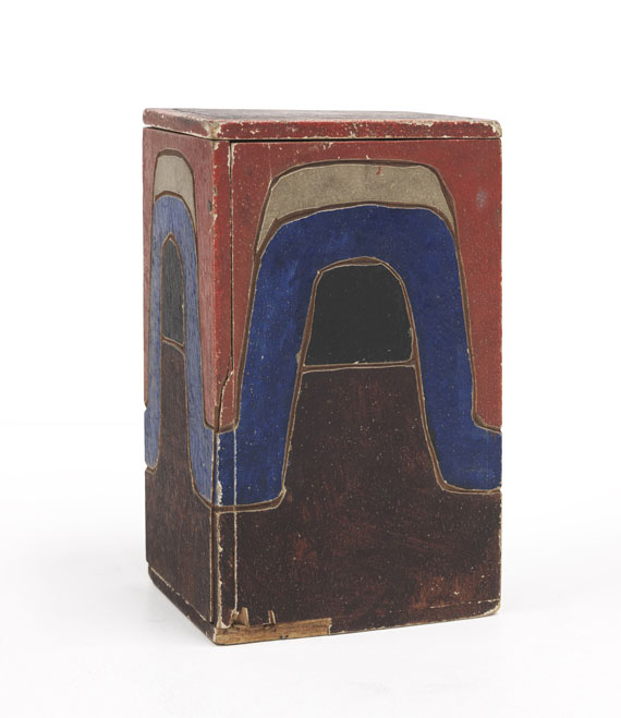 Karl Schmidt-Rottluff - Holzkästchen ("Steilkasten") - 