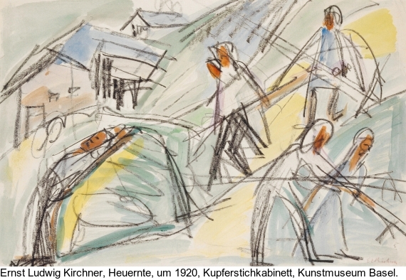Ernst Ludwig Kirchner - Heuernte - 