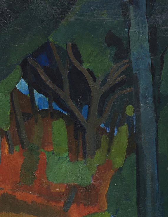 André Derain - Arbres aux environs de Martigues - 