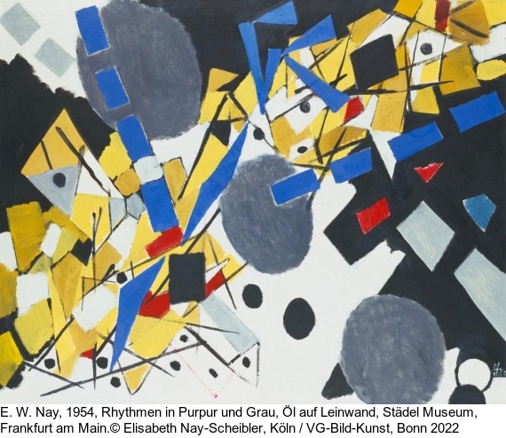 Ernst Wilhelm Nay - Chromatische Ketten - 