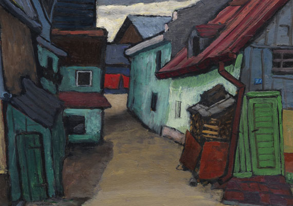 Gabriele Münter - Äußere Wienerstraße (Altmünchen) - 