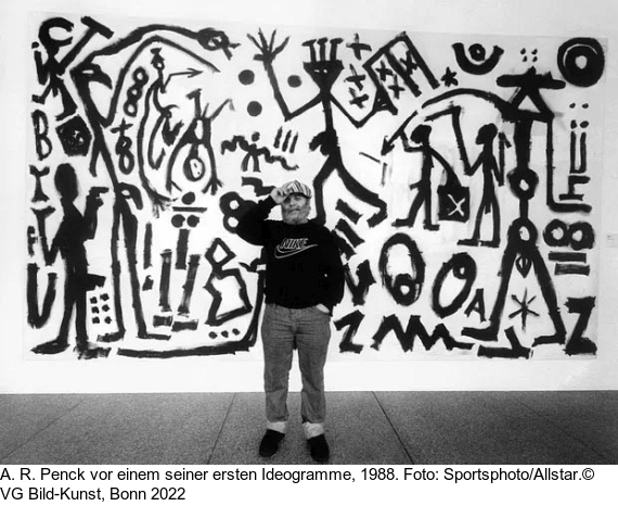 A. R. Penck (d.i. Ralf Winkler) - Roter Planet - 