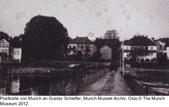 Edvard Munch - Mädchen auf der Brücke - 