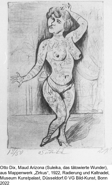 Otto Dix - Dompteuse - 
