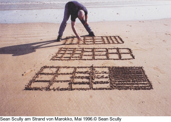 Sean Scully - Line Deep Red