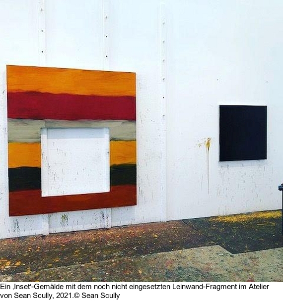 Sean Scully - Line Deep Red - 