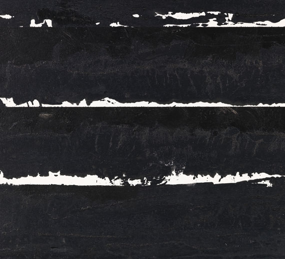 Pierre Soulages - Peinture 45 x 57 cm, 7 janvier 2000 - 