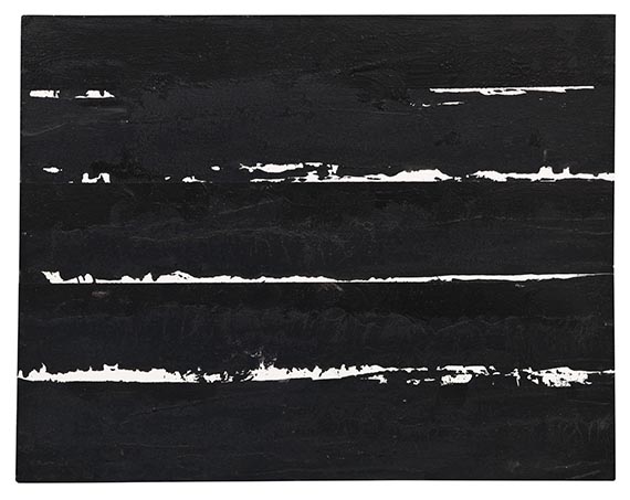 Pierre Soulages - Peinture 45 x 57 cm, 7 janvier 2000
