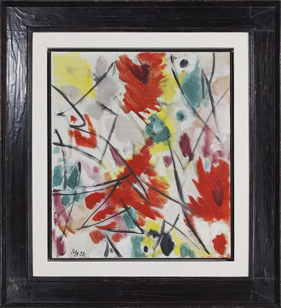 Ernst Wilhelm Nay - Omikron - Frame image