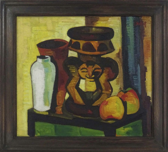 Karl Schmidt-Rottluff - Afrikanische Schale - Frame image