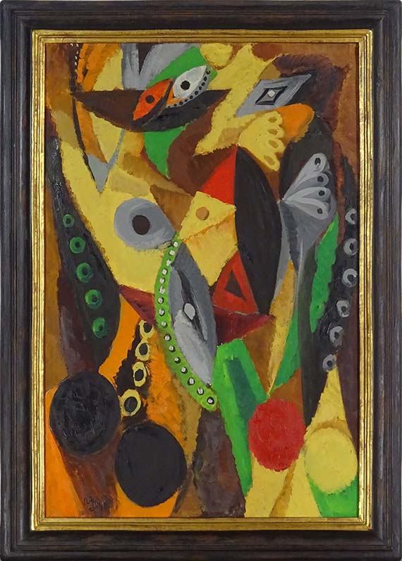 Ernst Wilhelm Nay - Maurische Mädchen - Frame image