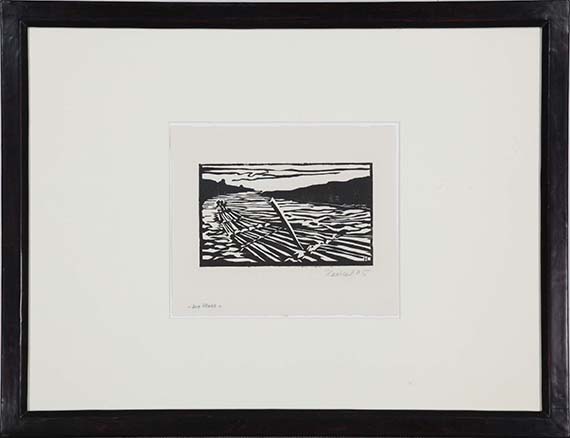 Erich Heckel - Das Floß - Frame image