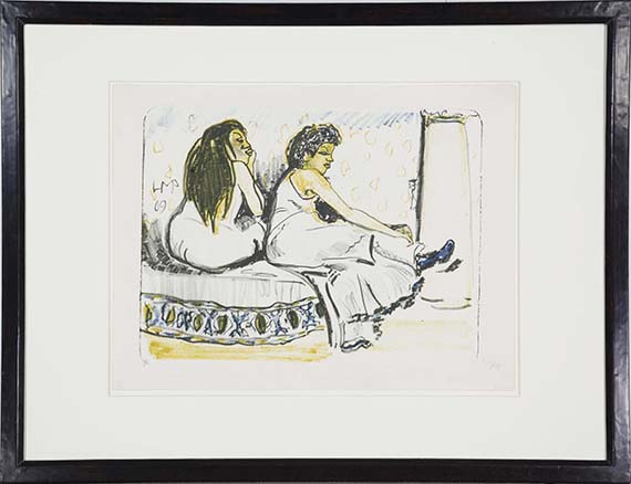 Hermann Max Pechstein - Im Harem - Frame image